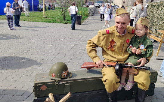Мы продолжаем отмечать День Победы!